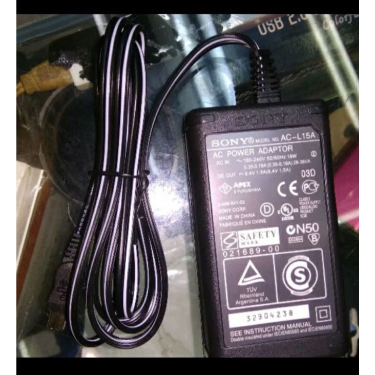 CHARGER ADAPTOR HANDYCAM SONY SD 1000