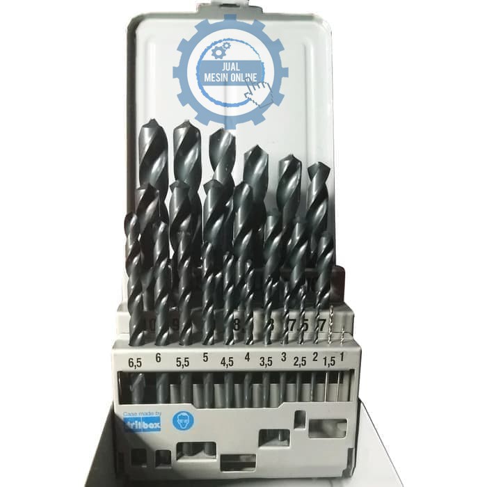 Mata Bor Nachi Lengkap Set 1-13mm 25pcs