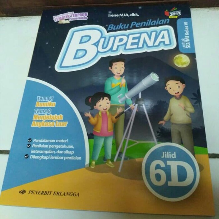 

❤BISA COD❤ terbaru!! Bupena 6D untuk SD kelas 6