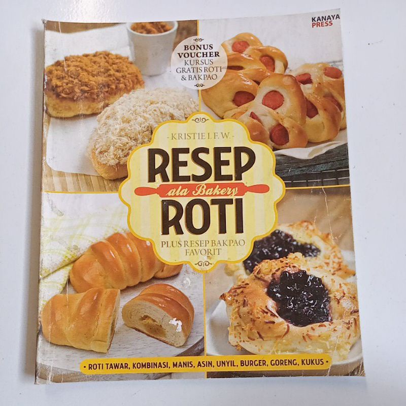 Buku Resep- Resep Roti Ala Bakery