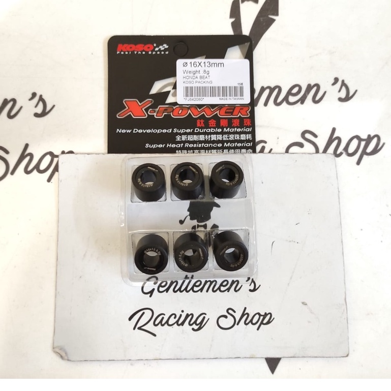 ROLLER ROLER SET HONDA BEAT SCOOPY SPACY KARBU LAMA KVY KOSO Roller X POWER Beat Karbu