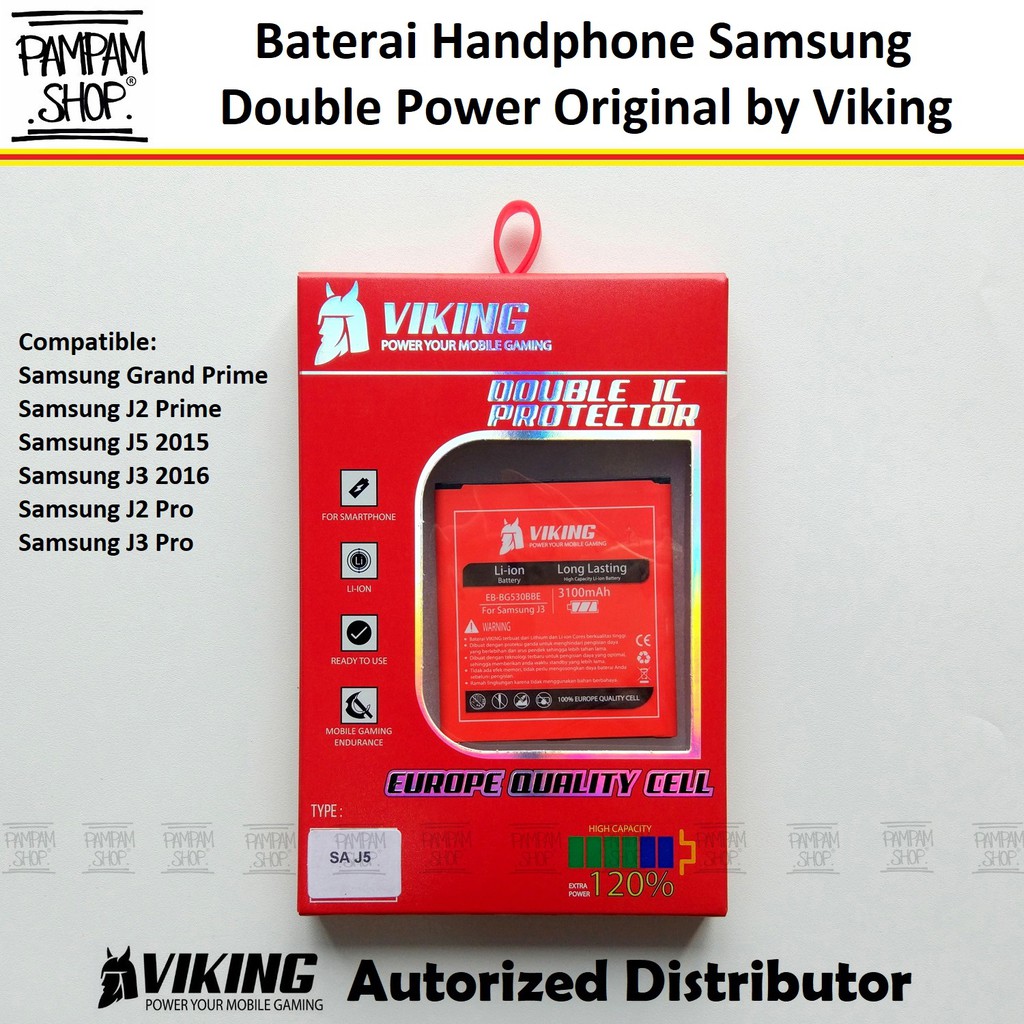 Baterai VIKING Double Power Original Samsung Galaxy Grand