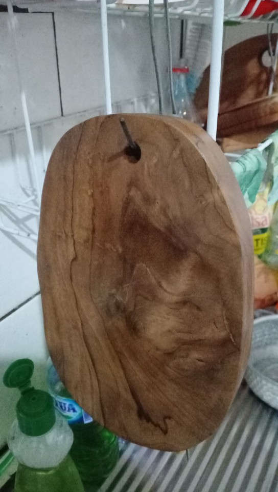 Wood Slice Talenan Kayu Jati Tebal 3cm