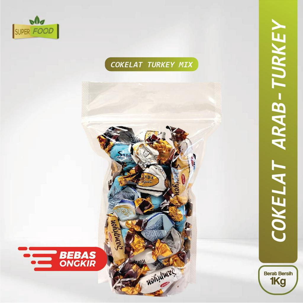 

Cokelat Turki Mix Kemasan 1kg / Coklat Arab