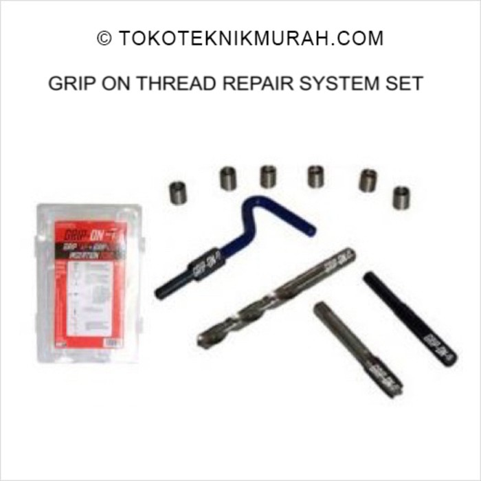 Grip On Alat Perbaiki Lubang Busi Dol / Thread Repair 10x1.0 74-028