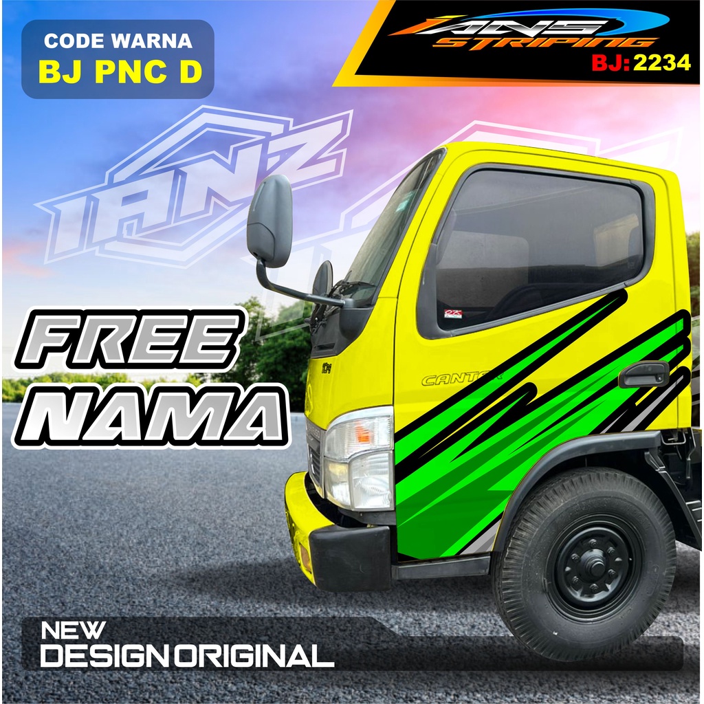 STICKER DECAL  PINTU TRUK FUSO RAGASA / DECAL PINTU DUMTRUK  / STIKER MOBIL TRUK / STIKER PINTU TRUK KEREN