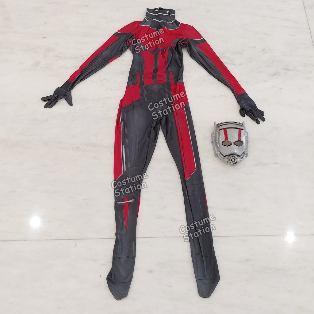 Kostum Antman / Costume Superhero Marvel Avengers pria dewasa