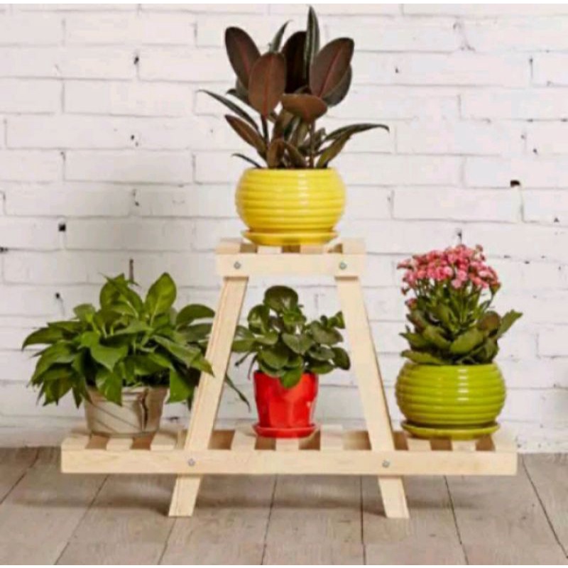 RAK / RAK BUNGA KAYU / RAK BUNGA