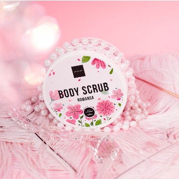 ⭐BAGUS⭐SCARLETT WHITENING BODY SCRUB | Pomegrante Coffe Romansa