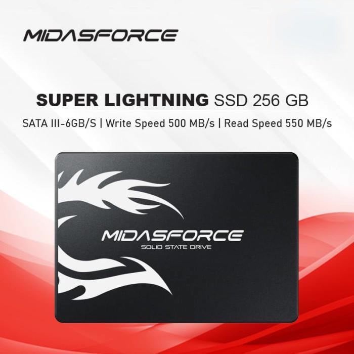 Midasforce SSD Superlightning 256GB