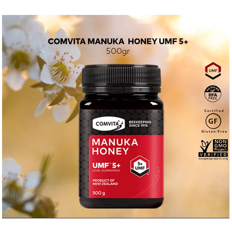 Comvita Manuka Honey UMF 5+ 500gr Madu Murni Alami 5+ UMF Original