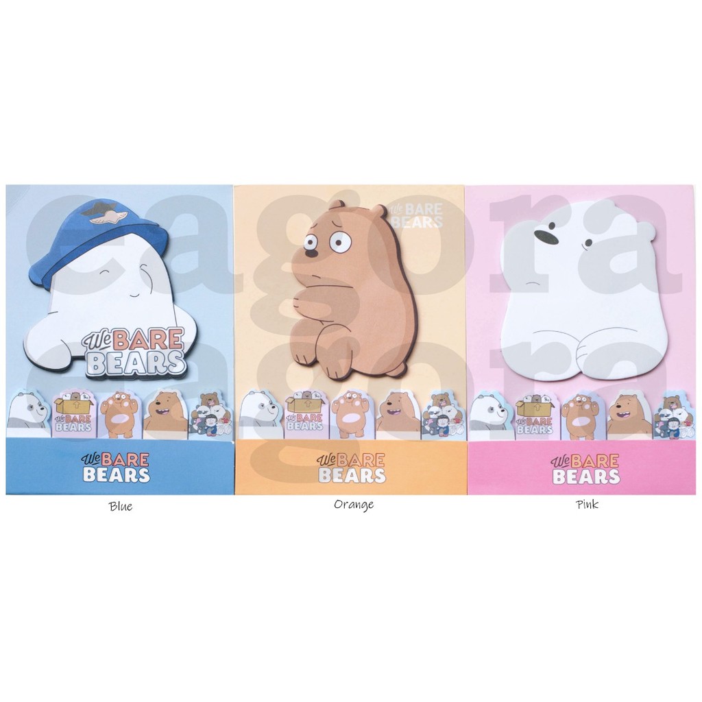 

Sticky Notes We Bare Bear Police WBB Panda Memo Lucu Unik