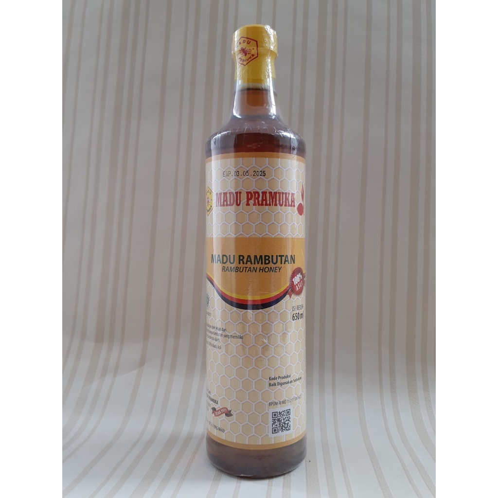 

MADU RAMBUTAN 650ml - MADU PRAMUKA