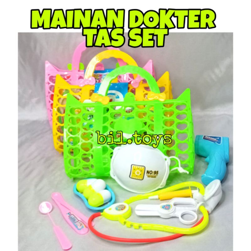 MAINAN DOKTER TAS SET MS01 MAINAN ALAT KESEHATAN