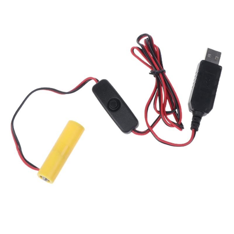 Vivi Adapter Power Supply USB Untuk Baterai AA 1 AA 1.5V