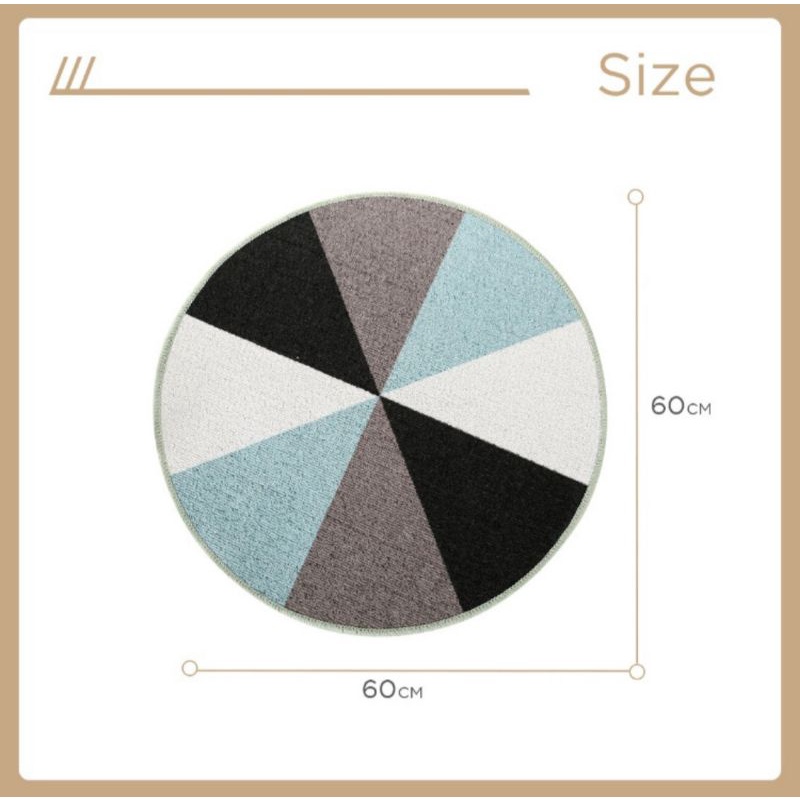 keset bulat original Miniso