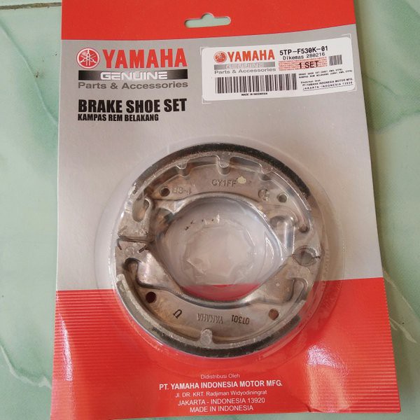 Kampas Rem belakang VegaZr 5D9 (A) P321