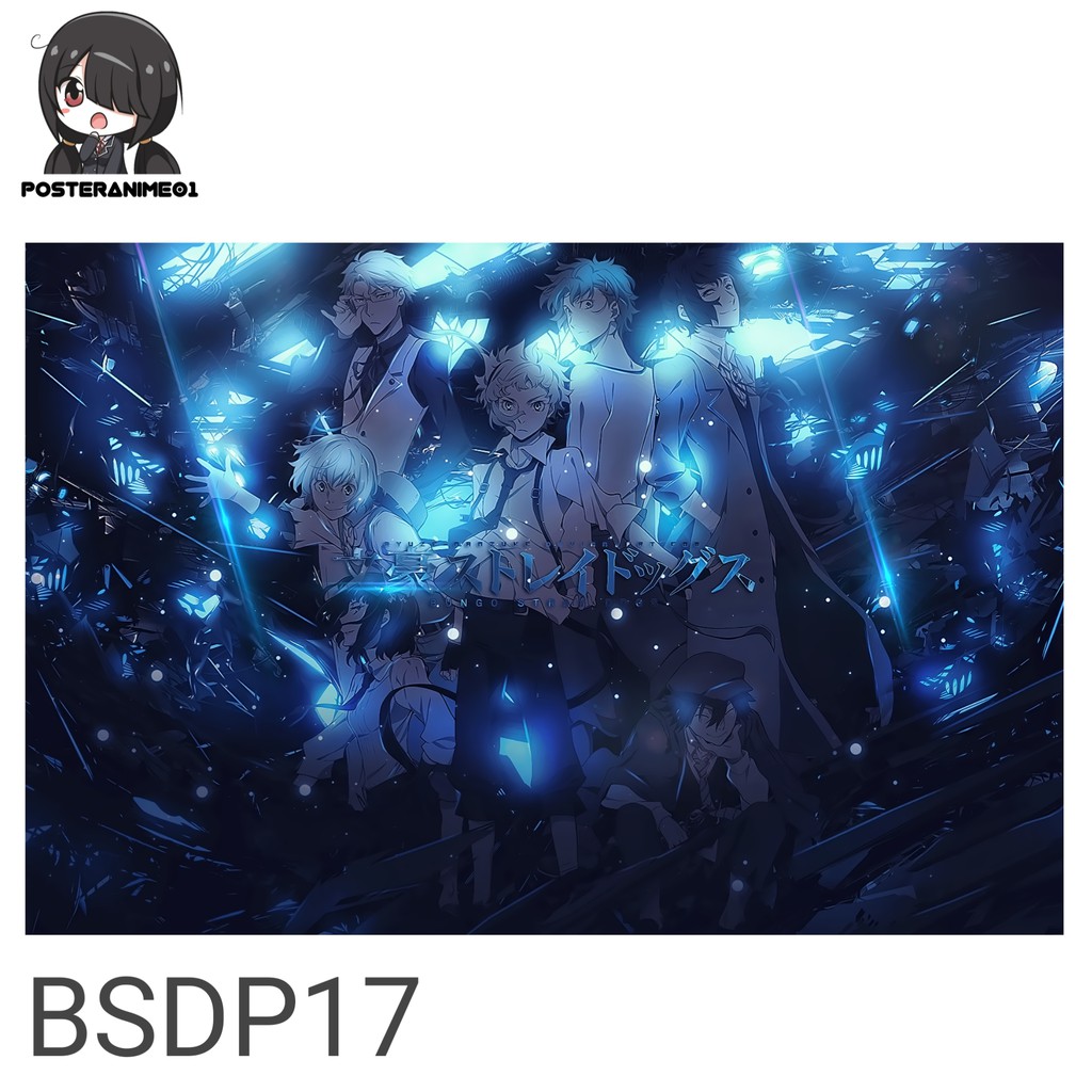 Poster Anime Bungou Stray Dogs #1 | Poster Anime Bungou Stray Dogs-BSDP17