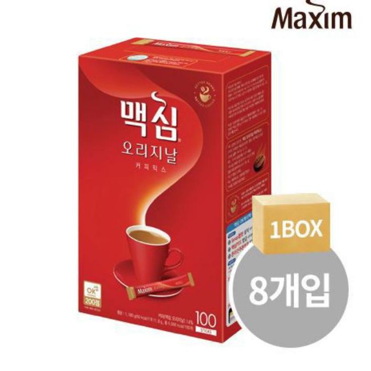 Deals--(EXP TERBARU OCT 23) Maxim Coffee Korea/Kopi Maxim Isi 100 Original/Mocha Gold/White Gold 1 B