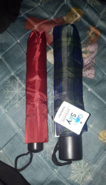 Fasia - Payung Lipat 3 Sky Kotak Kotak Fancy Fashion-lk10