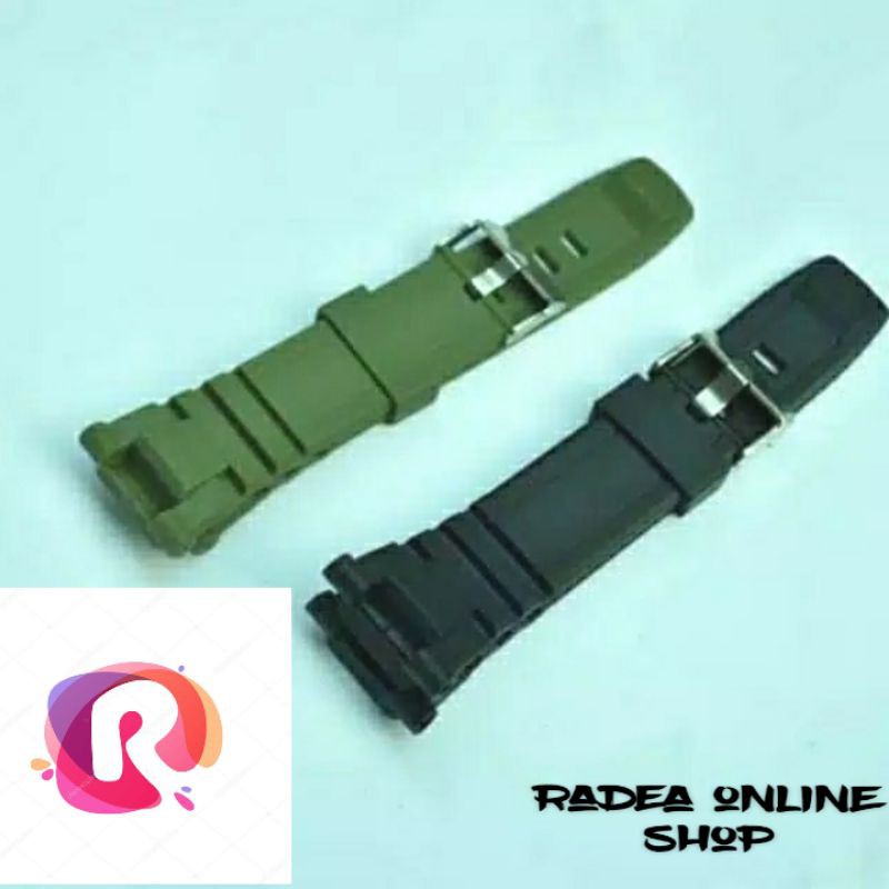 Tali Jam Tangan Strap Eiger iyw098 ls98 Hitam / Hijau