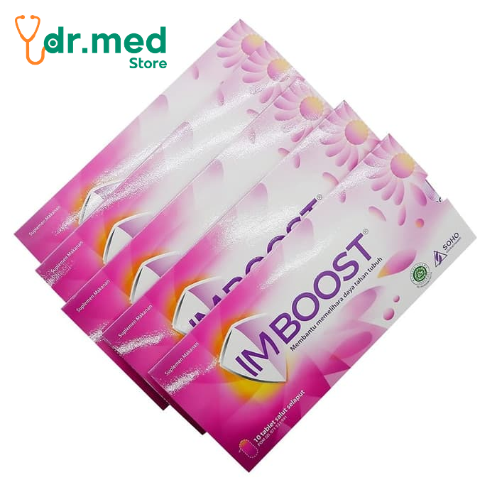 Imboost Tablet 1 Box Isi 5 Strip (50 Tablet)