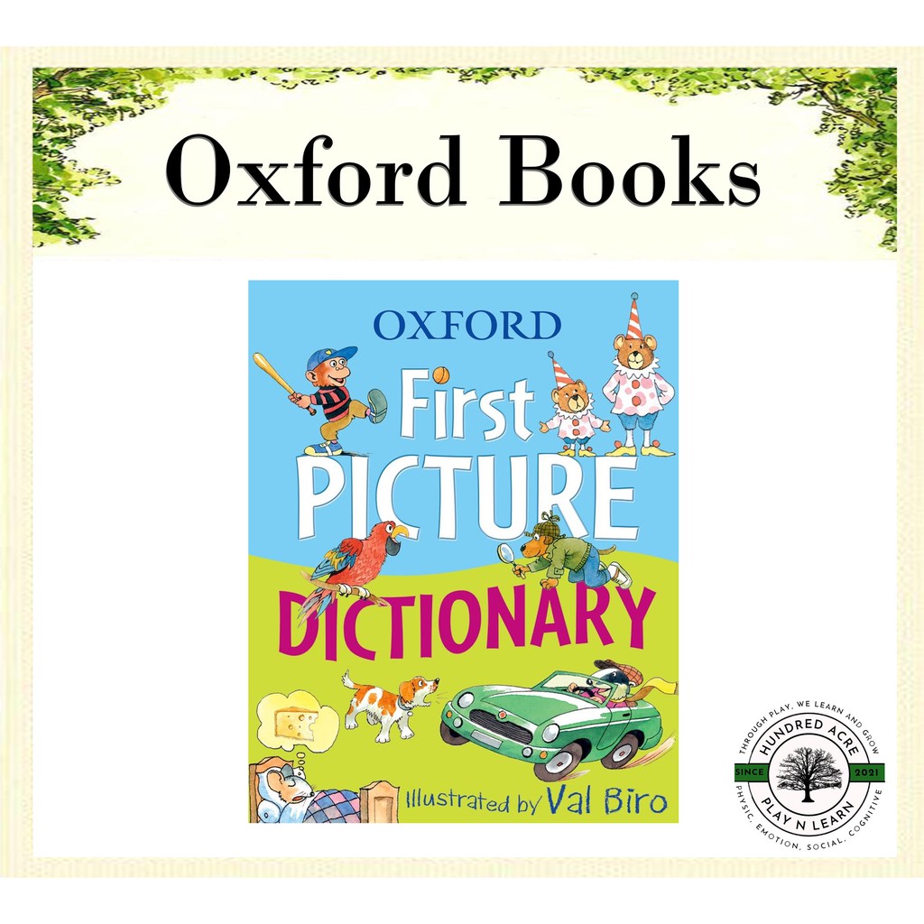 

Oxford First Picture Dictionary by Val Biro [Buku Import Anak]