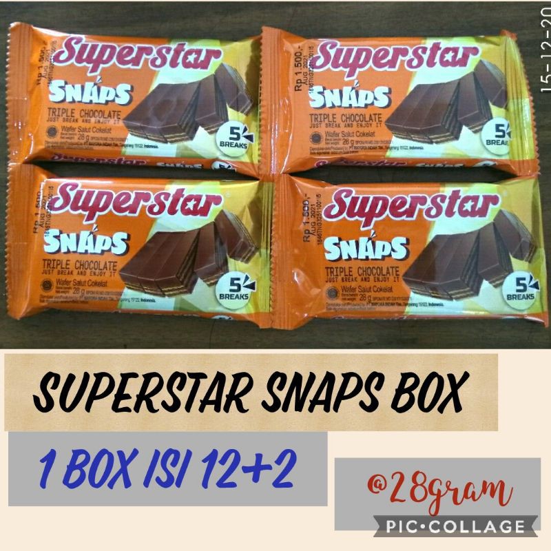 

superstar snaps box isi 12+2pcs