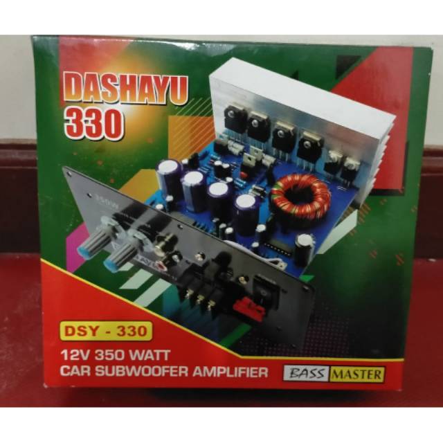 Power Kit Bass Monoblock Bass master DSY 330 350 Watt