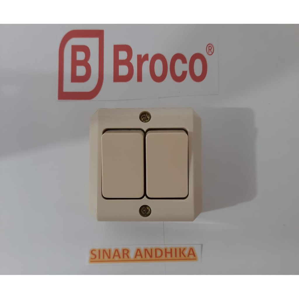 SAKLAR SERI BROCO OUTBOW PERSEGI 16220