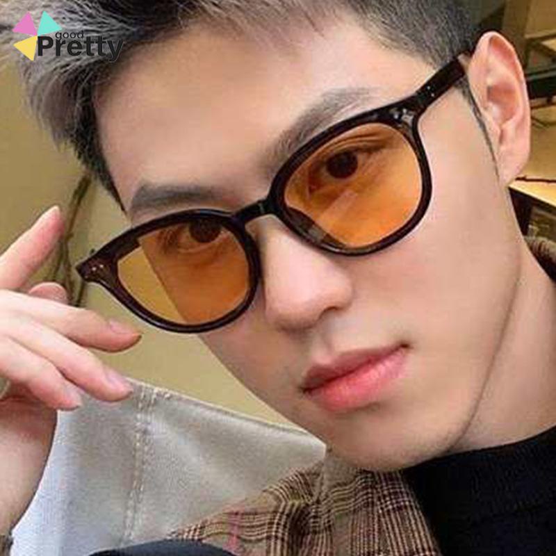 Fashion Kecil Bingkai Kacamata Bulat Baru Vintage Wanita  Populer Shades Kacamata Kualitas Tinggi Terbaru - PD