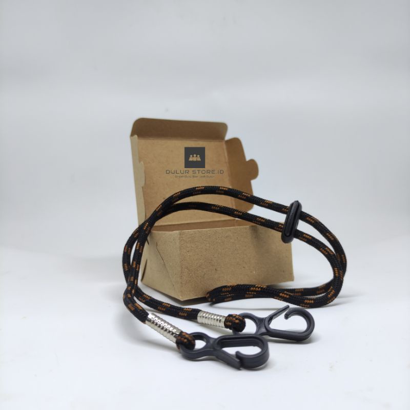 STRAP TALI MASKER KALUNG PRIA WANITA LAKI MEN STOPER KEREN NYAMAN MURAH KATUN PANJANG KUAT TERBAIK