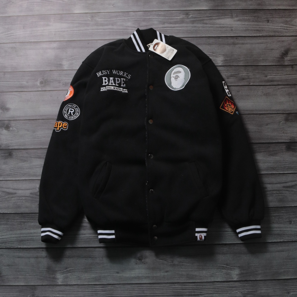 varsity logo a bathing ape