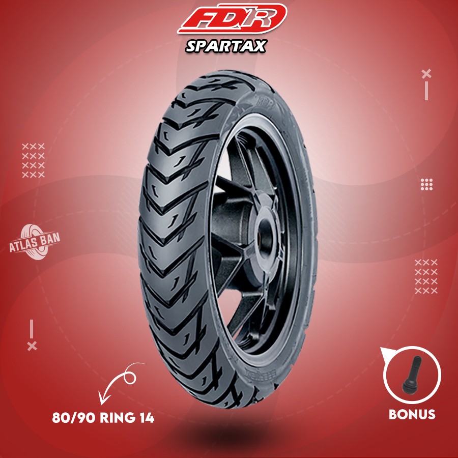 Ban Depan Tubles Motor Matic HONDA BEAT, VARIO FDR SPARTAX 80/90 Ring 14 Tubles
