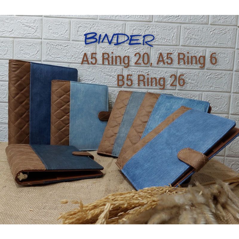 Binder A5 Ring 20, Binder B5 Ring 26, Binder A5 Ring 6, Binder Kampus, Cover Buku Agenda, Agenda Ker