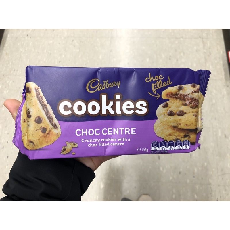 

CADBURY COOKIES AUSTRALIA Choc Centre / Classic / Double Choc