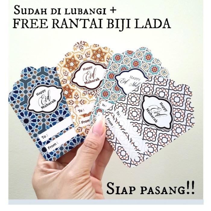 

Hangtag Lebaran Arabic / Gantungan Lebaran / Kartu Lebaran - Cream 027