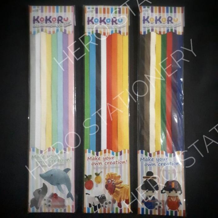 

Paper | Populer Kertas Warna Bergelombang Kokoru Pita Panjang Color