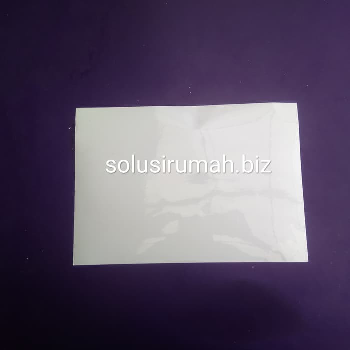 

KERTAS STIKER A4 STICKER BENING TRANSPARANT PERLEMBAR