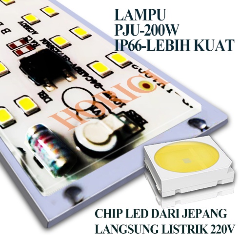 LAMPU JALAN 100W 200W PANJANG / PJU LED SUNLAMP SOROT OUTDOOR