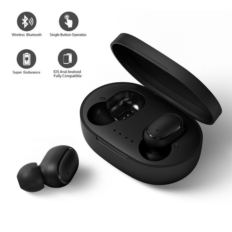 TWS Sport Earphone True Wireless Bluetooth With Charging Dock Robotsky-A6S