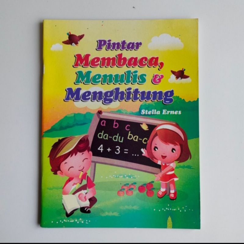 

Buku Anak PAUD, TK SD Pintar Membaca Menulis Menghitung
