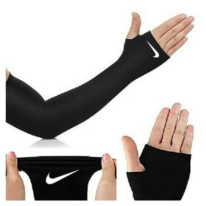 Manset Tangan Baselayer Arm Sleeve Slevee Sleve Tangan Pria Wanita Nike Olahraga Volly Sepeda Sepak Bola