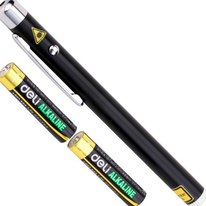 623- Deli Laser Pointer Pen Pointer Presentasi 650 Nm 3933