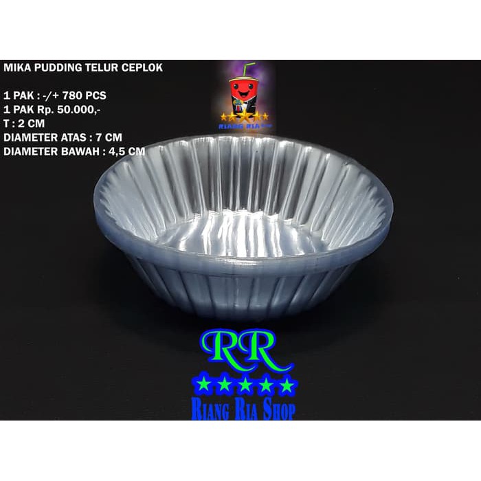 MIKA PUDDING TELUR BESAR @780 BENING BULAT MIKA KUE/SNACK