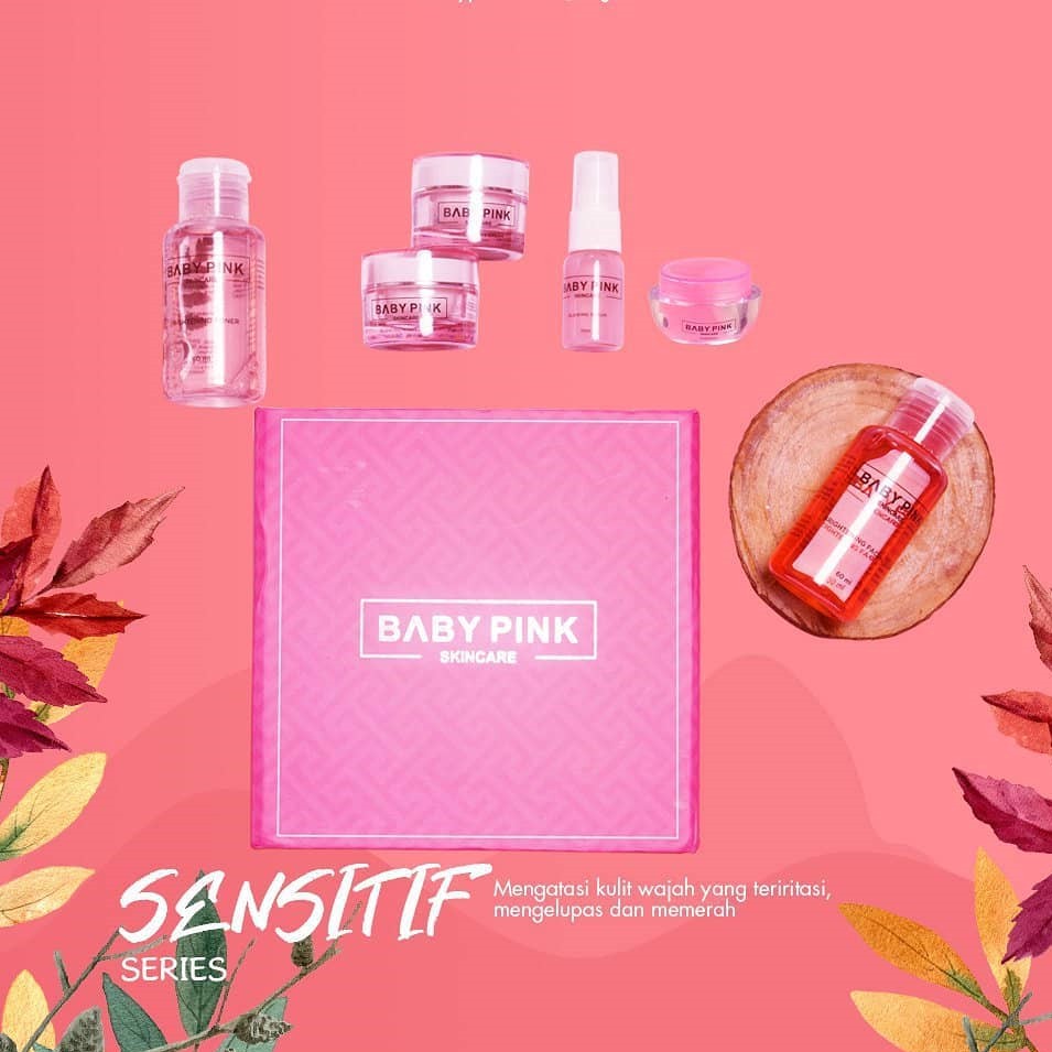 Babypink skincare SENSITIF SERIES