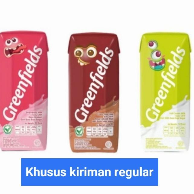 

Terbaik Greenfields uht 125 ml isi 40 pcsKhusus kiriman regular. - fullcream