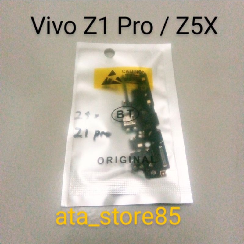 Papan Charger Vivo Z1 Pro / Z5X PCB UI+Mic Connector Charger Board Konektor Cas Flexible Flexibel Carger Original