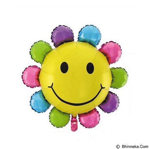 balon foil bunga matahari/sun flower mini