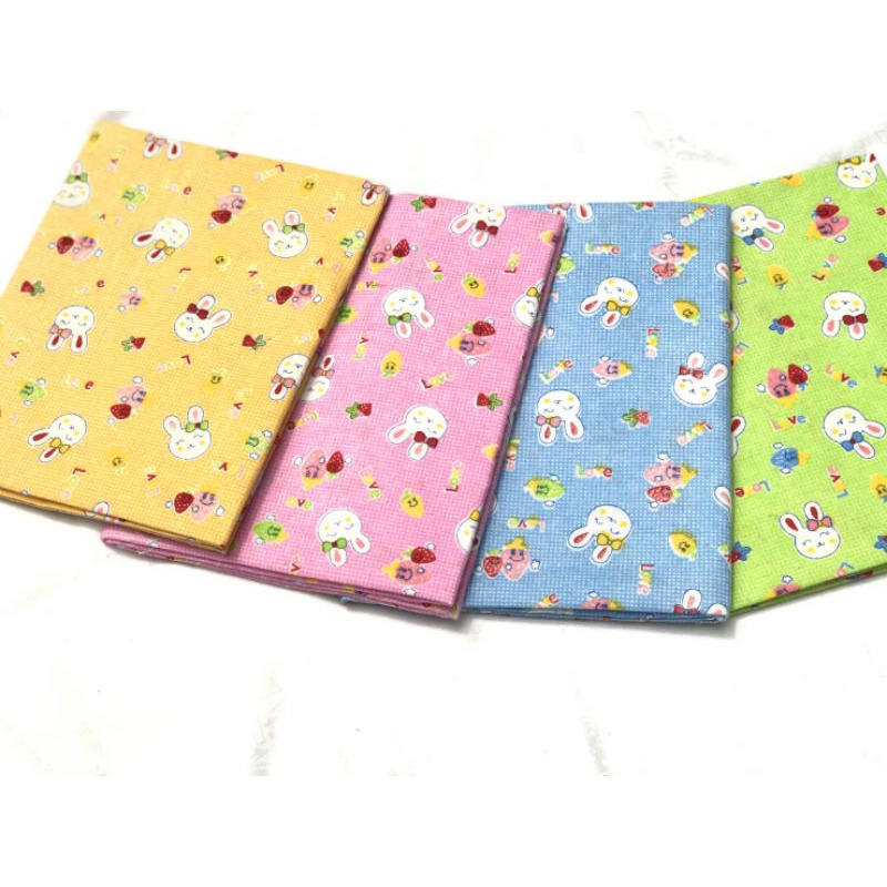 [PRNL001] 6 PCS  Bedong Bayi / Pernel Bayi  Ukuran Jumbo 90cm x 110cm dan Ukuran Sedang 90cm x 90cm